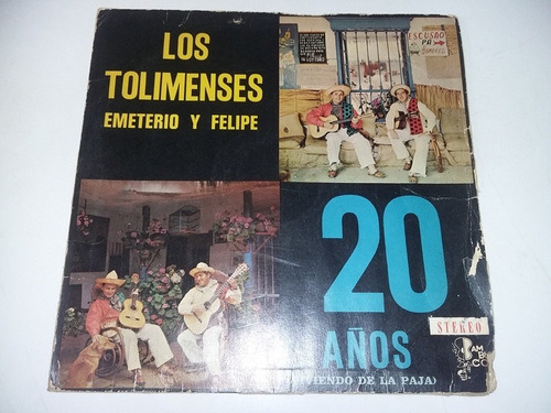 Lp Vinilo Disco Acetato Vinyl Los Tolimenses