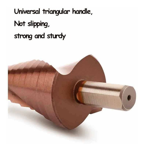 Broca Escalonada Americana Drill Hog Usa 1/4 - 3/4 (4-20 Mm)