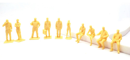 Figura Persona Escala 1/43 X 1 Unidad Maqueta Miniatura 3d