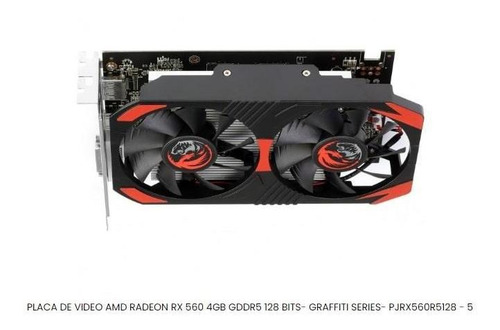Gpu Amd Rx 560 4gb Gddr5 128b Graffiti Series Pjrx560r5128