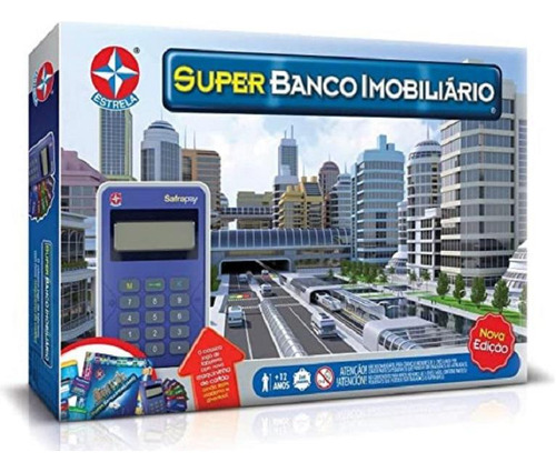 Super Banco Imobiliário - Cartão Crédito - 8+ Anos