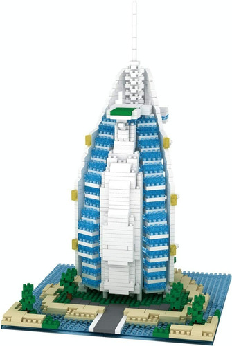 Set De Construcción Burjal Arab Hotel 3d 1095 Piezas En Caja Cantidad De Piezas 262262