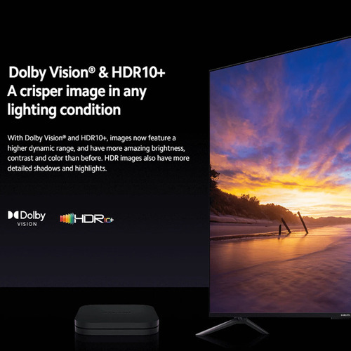 Xiaomi Mi Tv Box S 2nd Control De Voz 4k 8gb Con 2gb De Memoria Ram