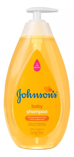 Shampoo Para Bebé Johnsons Suave 750ml