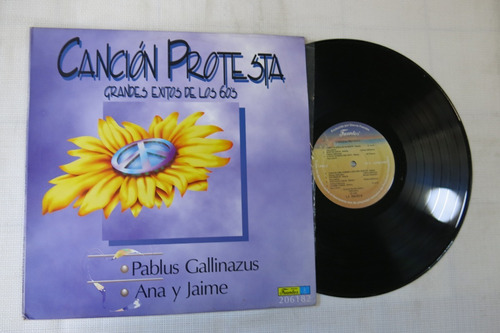 Vinyl Vinilo Lp Acetato Pablus Gallinazus Cancion Protesta 