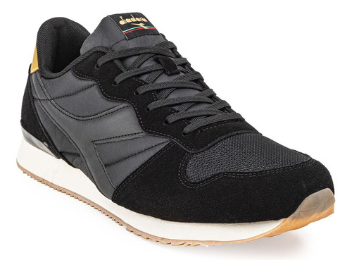 Zapatilla Diadora Camaro Urbana Hombre Negro