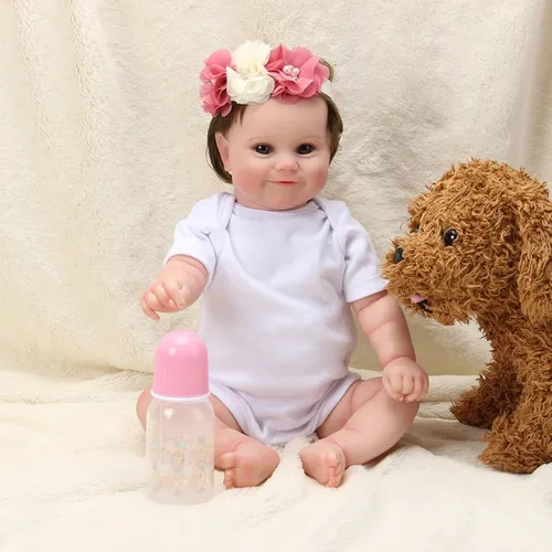 Bebe Niña Real Bonita Tipo Reborn Babydoll Silicon Autentica