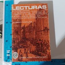 Comprar Lecturas Universitarias Antologia Mexico Siglo Xix