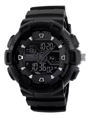 Relógio Masculino Skmei Anadigi 1189 Sk40103 Preto