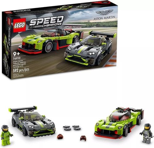 Lego Speed Champion Aston Martin Valkyrie Y Vantage Gt3