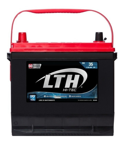 Bateria Lth Hi-tec Nissan Np300 Frontier Xe 2018 - H-35-585