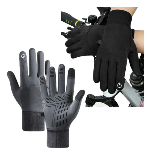 Guantes Ciclismo Guantes Termicos Touch Moto Impermeables 