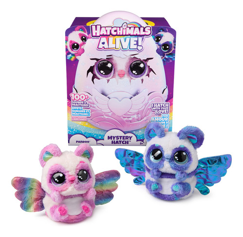 Hatchimals Alive Huevo Pandoo Mystery Hatch Spin Master