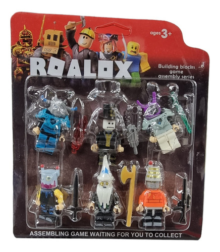 Minifiguras - Set Figuras Roblox - X 6 Con Accesorios