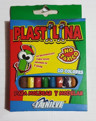 Plastilina La Nieve 10 Barras