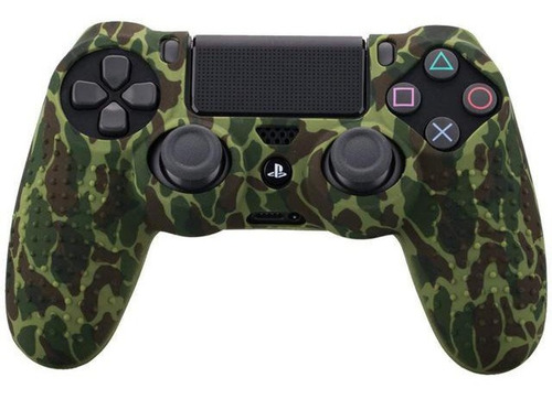 Funda Protectora Control Ps4 Playstation Diseños + Grips