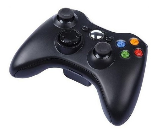Control Compatible Con Xbox 360 Inalámbrico Negro 
