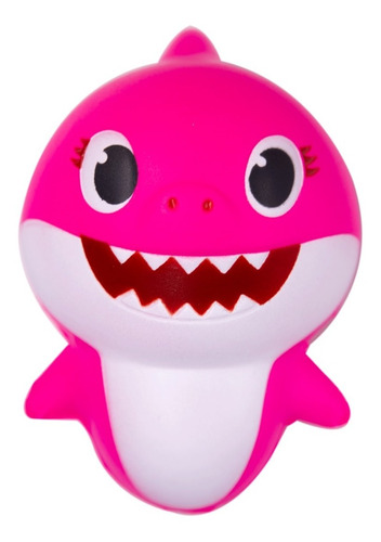 Squishy Jam Colección Baby Shark: Rosa Mommy Shark