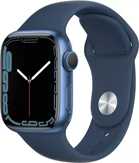 Apple Watch Series 7 41 Aluminio Abyss Blue Sport Band Gps