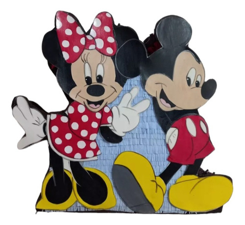 Piñata Mickey Y Minnie Mouse 