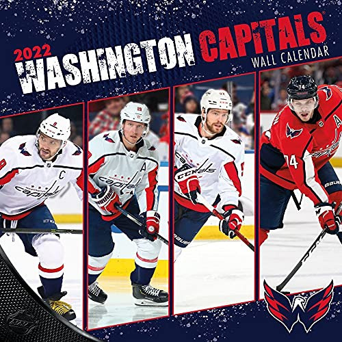 Calendario De Pared Del Equipo Washington Capitals 2022...