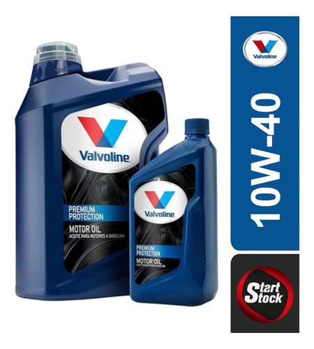 Imagen 4 de 8 de Aceite Valvoline 10w40 Premium Protection Semisintético 1gal