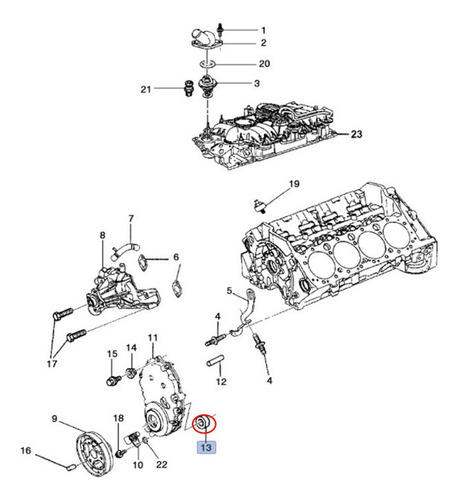 Reten Delantero Cigueñal Buick Roadmaster 5.7l V8 1995