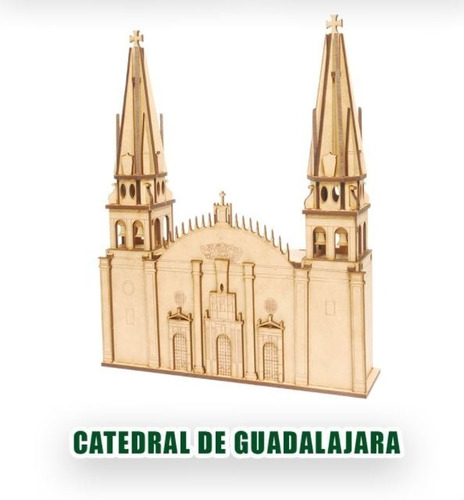 Rompecabezas 3d Catedral De Guadalajara