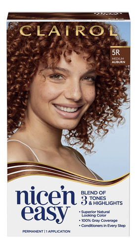 Clairol Nice'n Easy - Tinte Permanente Para El Cabello, Colo