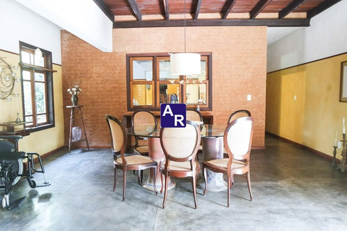 Imagem 4 de 30 de Granja Viana Casa Estilo Chácara Semi Térrea De 4 Suítes 600m2 E Terreno 2110m2 Com Piscina - Cc00153 - 68501940