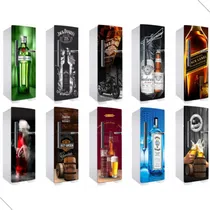 Comprar Adesivo Porta Geladeira Envelopamento Vodka Freezer 65x170