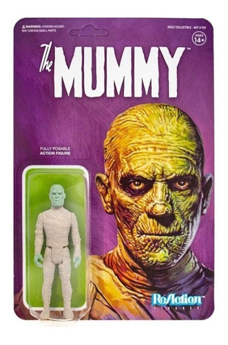 The Mummy Super 7 Reaction Universal Monsters La Momia