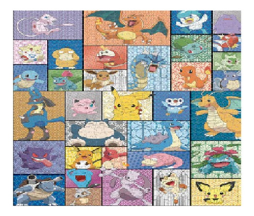 Rompecabezas De 1000 Pz Edicion Especial, 34 Personajes