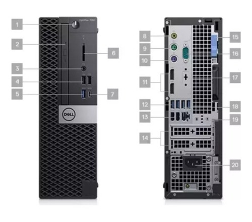 Cpu Dell 7070 Intel Core I5 9ª Ger. 16gb Ram 512gb Ssd Win11