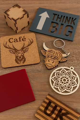 Corte Grabado Láser Personalizado Madera Acrílico Mdf Y Más