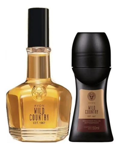 Colonia Wild Country De Avon 100ml + Desodorante 50 Ml