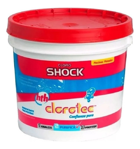 Cloro Shock Polvo Clorotec Instantaneo 5k Mm