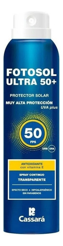 Fotosol Ultra Protector Solar Fps50 Spray Continuo 150ml