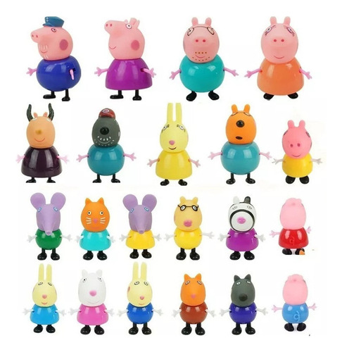 Set Muñeca Peppa Pig 21 Piezas