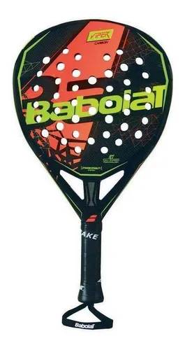 Paleta Padel Babolat Viper Carbon 2018 Con Funda Y Regalo