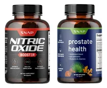 Comprar Elfleaf Snap Supplements Nitric Oxide Booster 60 Cápsulas+suplementos Snap Suplemento De Apoyo A La Salud De La Próstata 90 Cápsulas