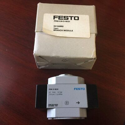 New Festo Frm-3/8-d-midi Valve Branching Module T441 Pn# Zzd