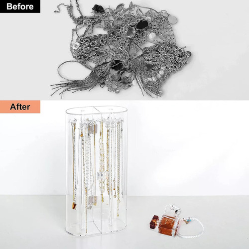W Estante De Almacenamiento Para Colgar Joyas Y Collares
