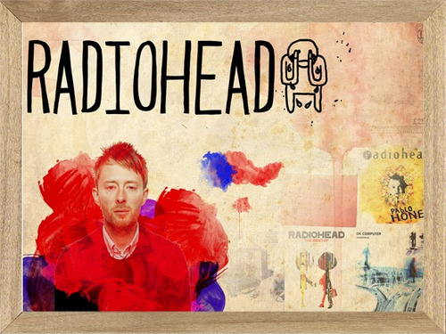 Radiohead  , Cuadro, Música, Poster         P439