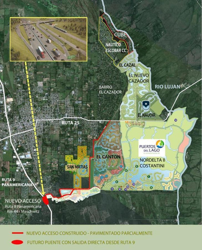 Imagen 6 de 8 de La Naturaleza El Nuevo Lujo, Lote Al Lago Naudir Barrio Frente A Puertos Del Lago