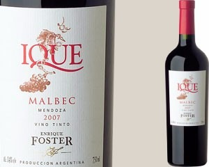 Vino Enrique Foster Malbec Ique