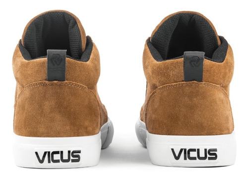 Imagen 4 de 7 de Zapatillas Botitas Vicus Rhino Hi Gamuza Habano