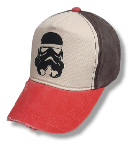 Gorra Trucker Trooper Vader Star Jean Vintage Vinilo Estampa