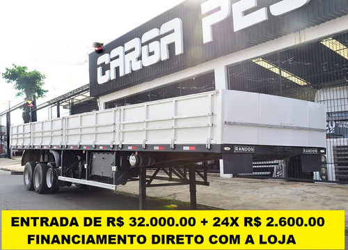 Carreta Carga Seca Randon 2012 Ent 32 Mil + 24x R$ 2.600.00