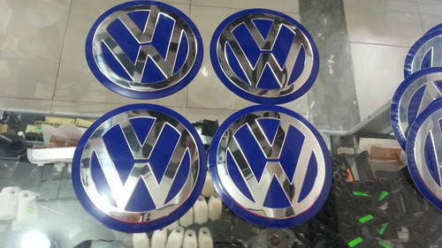 Stickers Metalico Vw  De Rin Jetta A4 O Golf A4 Azul